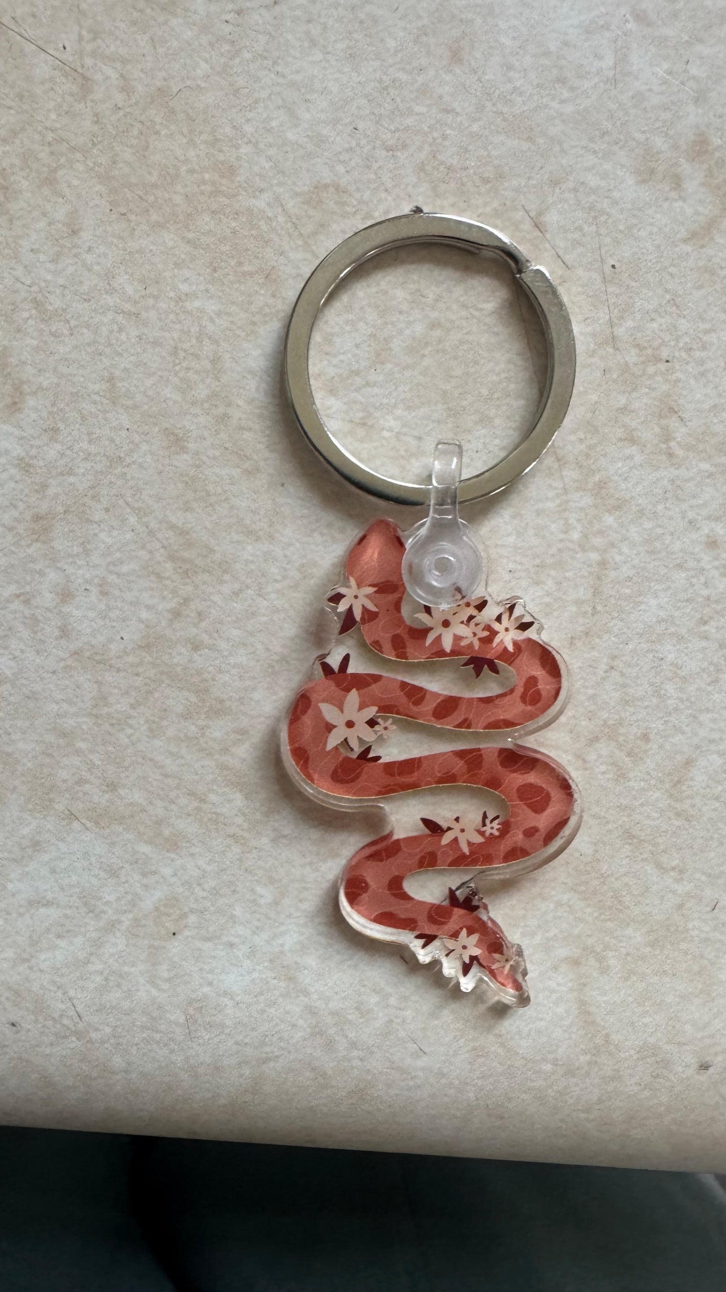 Snake key chain