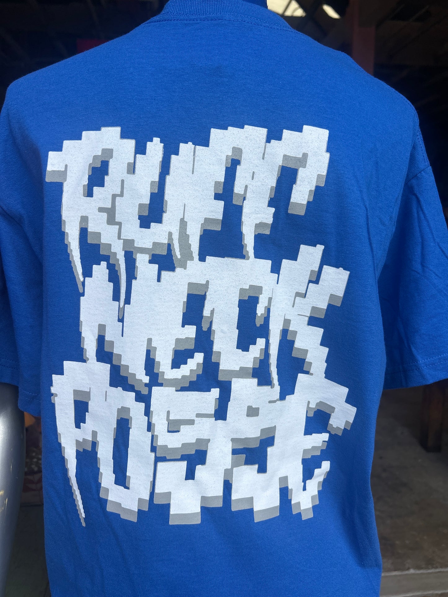 Ruff Neck Posse Digi Blue Tee