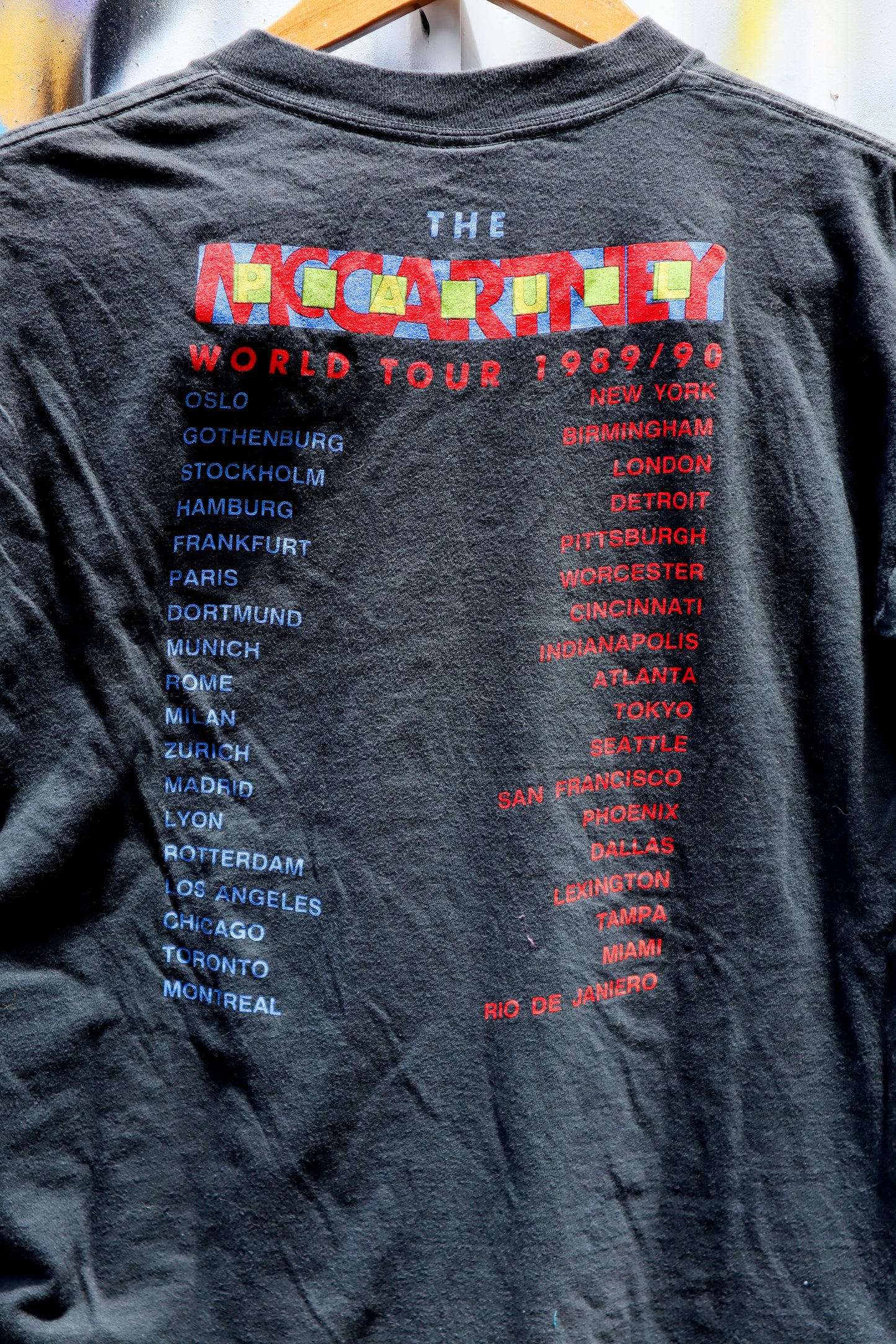 1989/90 Paul McCartney World Tour Grail Tee