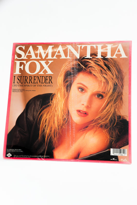 1980s Original Pressing Unopened Samantha Fox Naughty Girls Record
