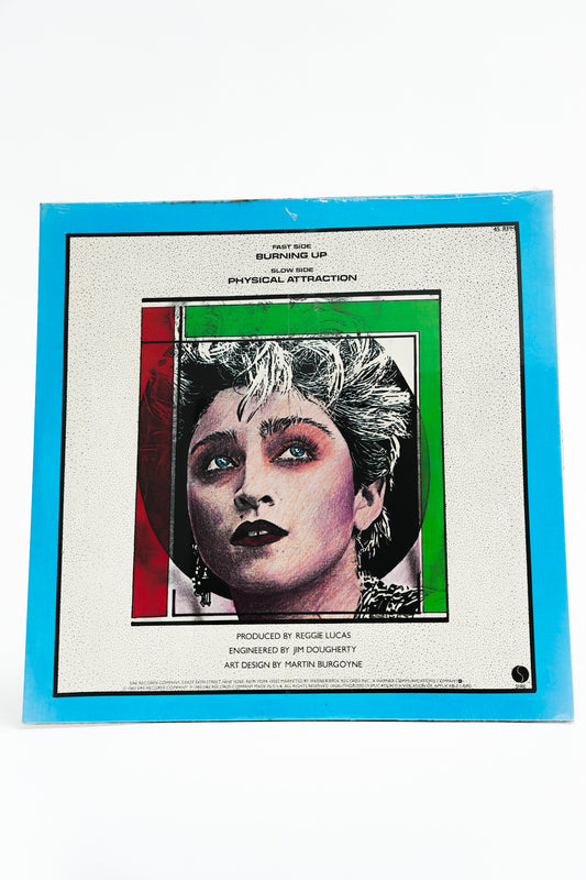 1980s Original Pressing Unopened Madonna Burning Up/Physical Attraction Record