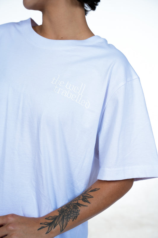 The Well Travelled White Tee