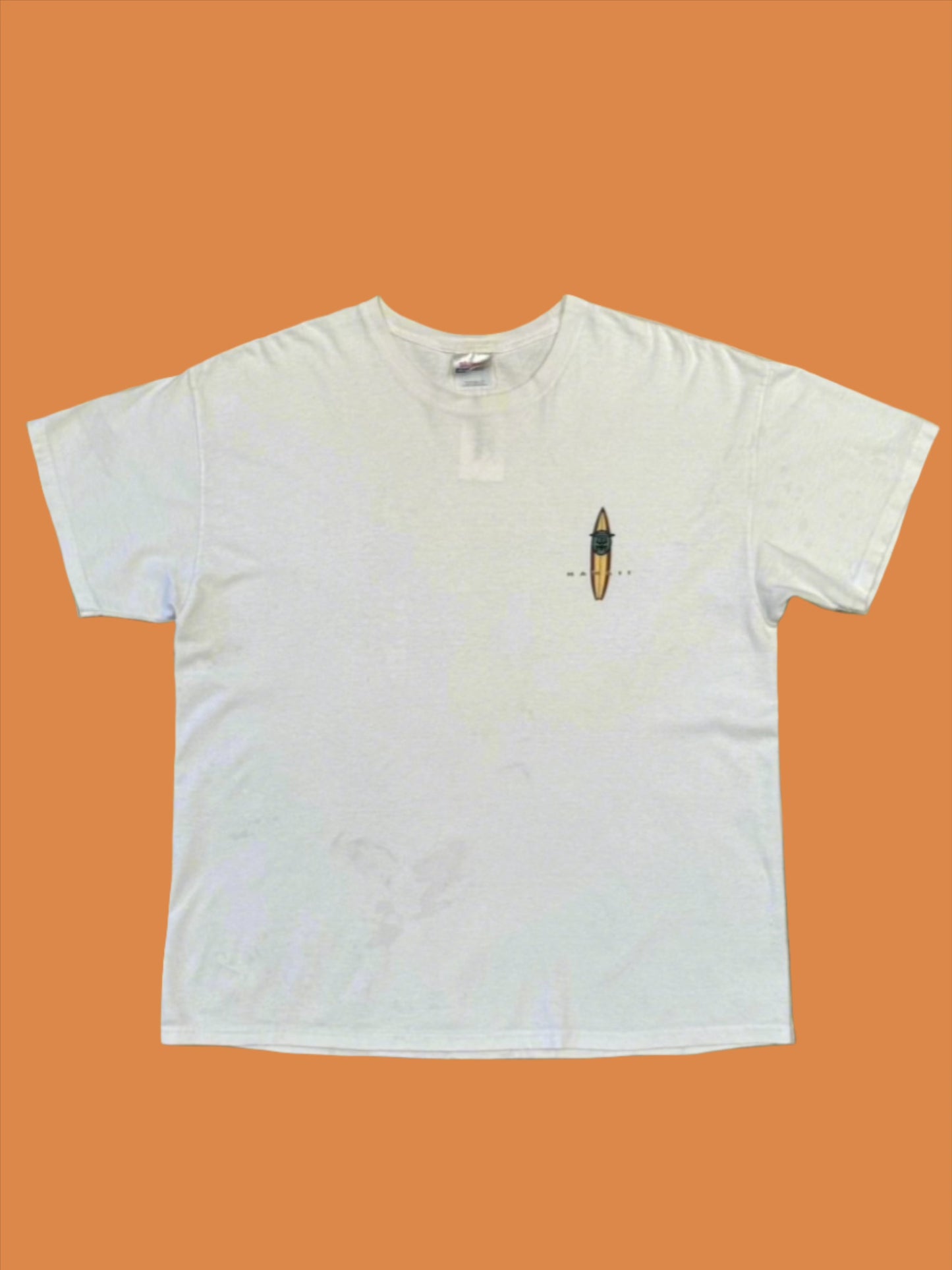 1997 North Shore Surf Hawaii White Tee