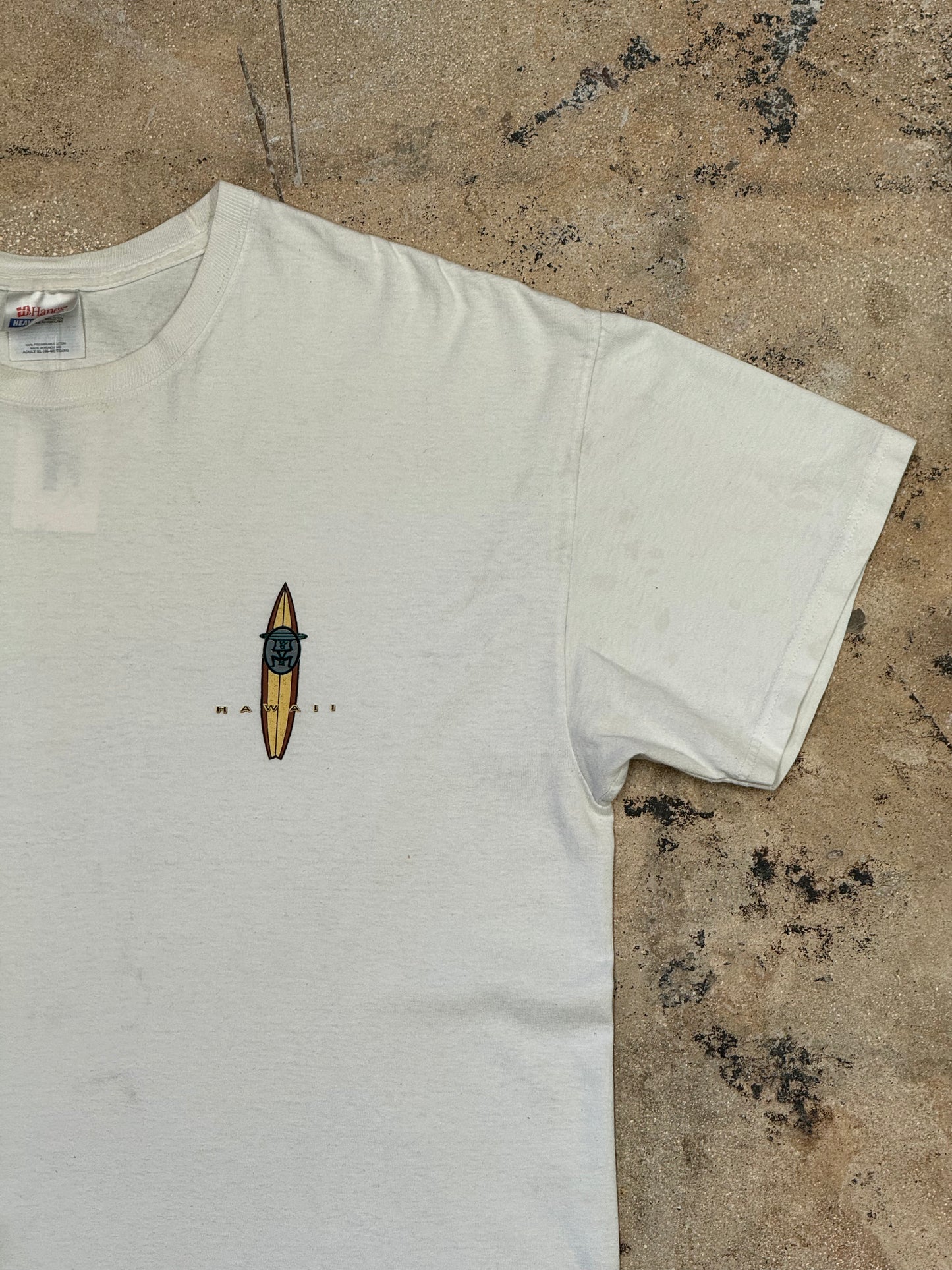 1997 North Shore Surf Hawaii White Tee