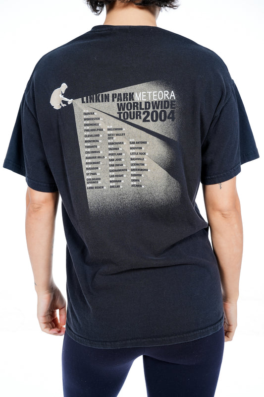 2004 Linkin Park Meteora Worldwide Tour Grail Tee