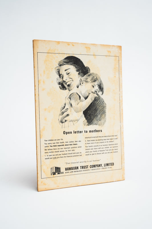 The Honolulu Symphony Society Red Booklet