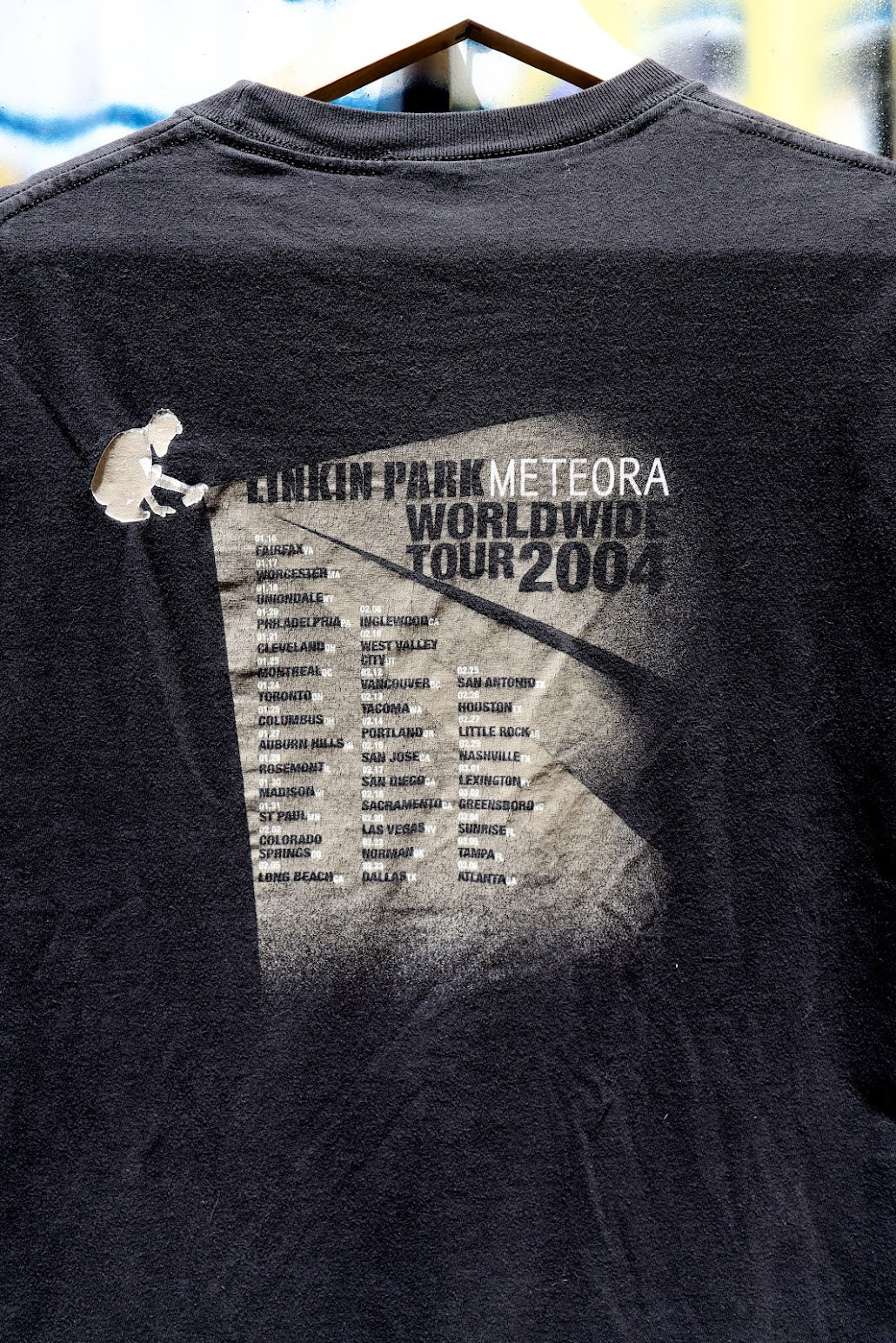 2004 Linkin Park Meteora Worldwide Tour Grail Tee