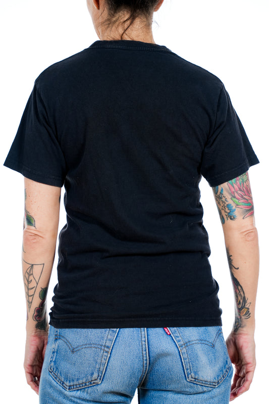 2005 Waikiki Beach Hawaii Black Tee