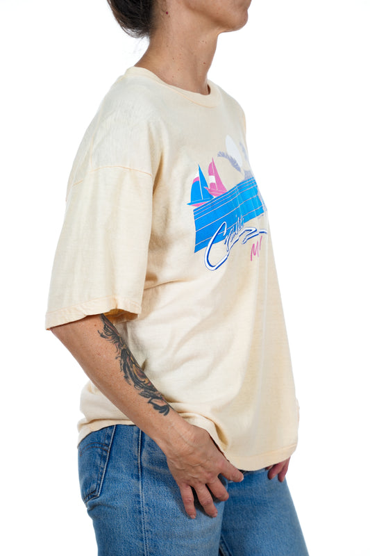 1983 Cruise Hawaii Yellow Tee