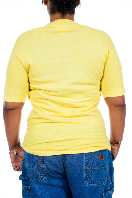 1982 Hawaiian Islands Maui Yellow Tee