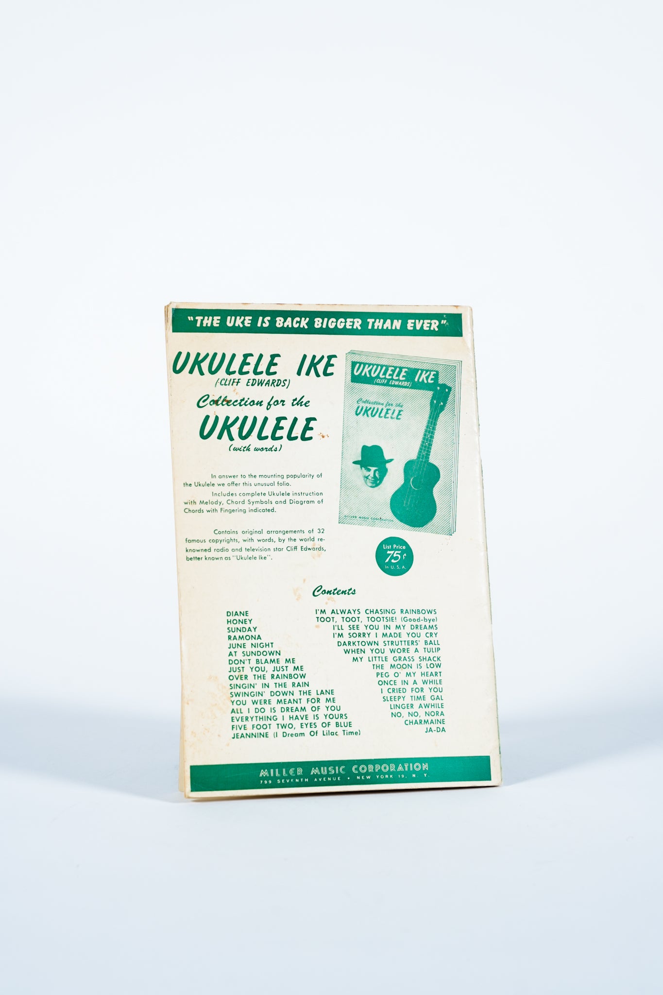 Hits from Hawaii for the Ukulele