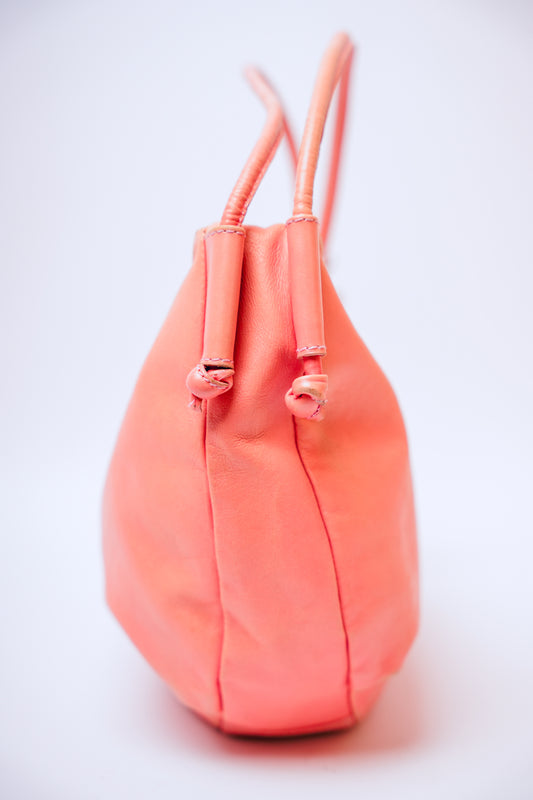 Arzon Pink Leather Purse