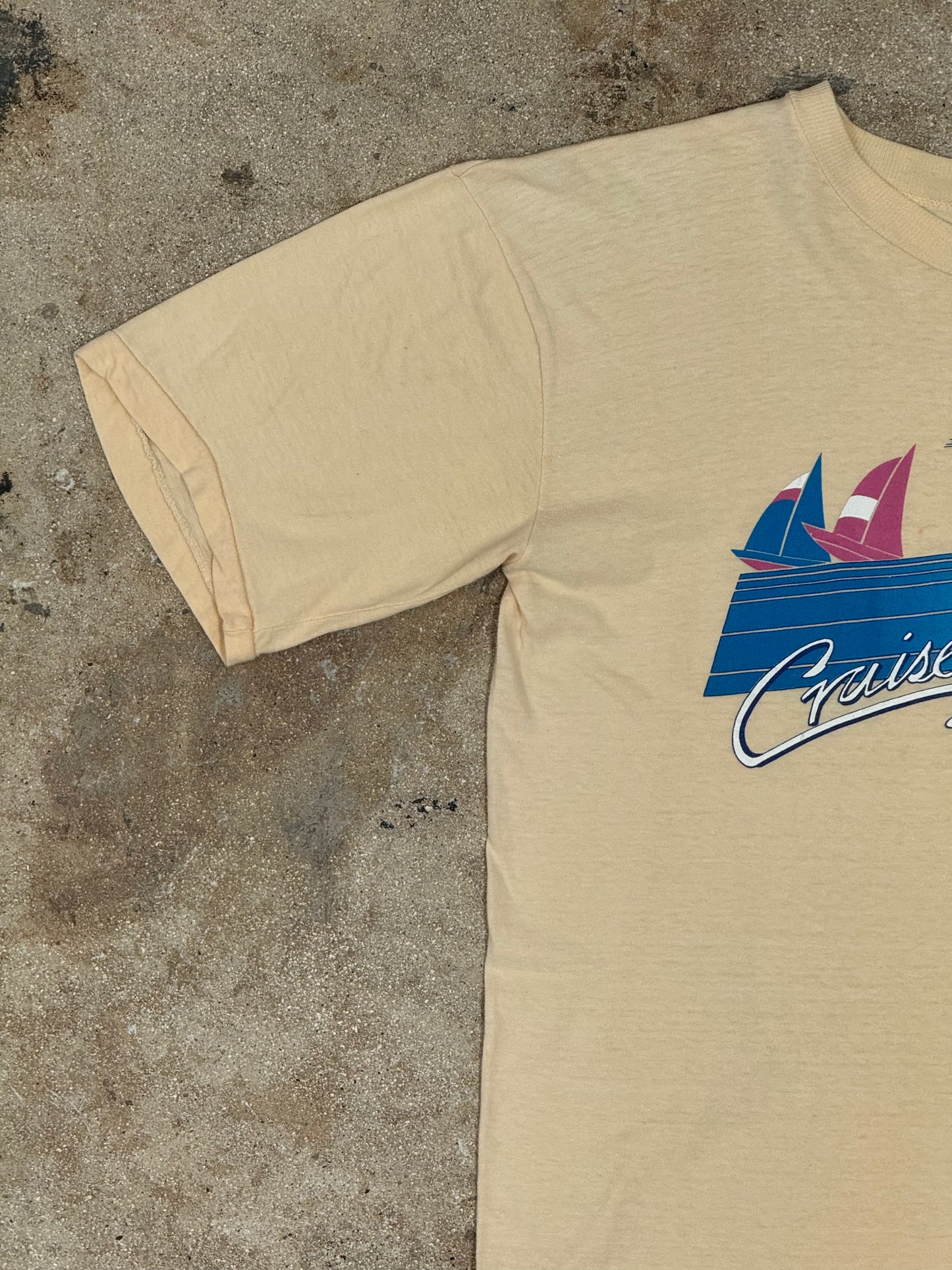 1983 Cruise Hawaii Yellow Tee