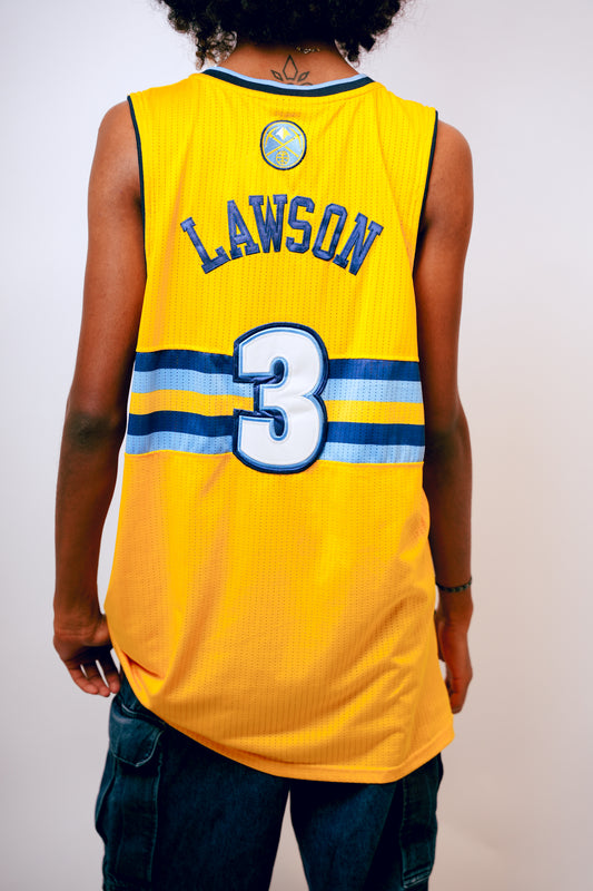 Adidas Denver Nuggets Lawson #3 NBA Jersey