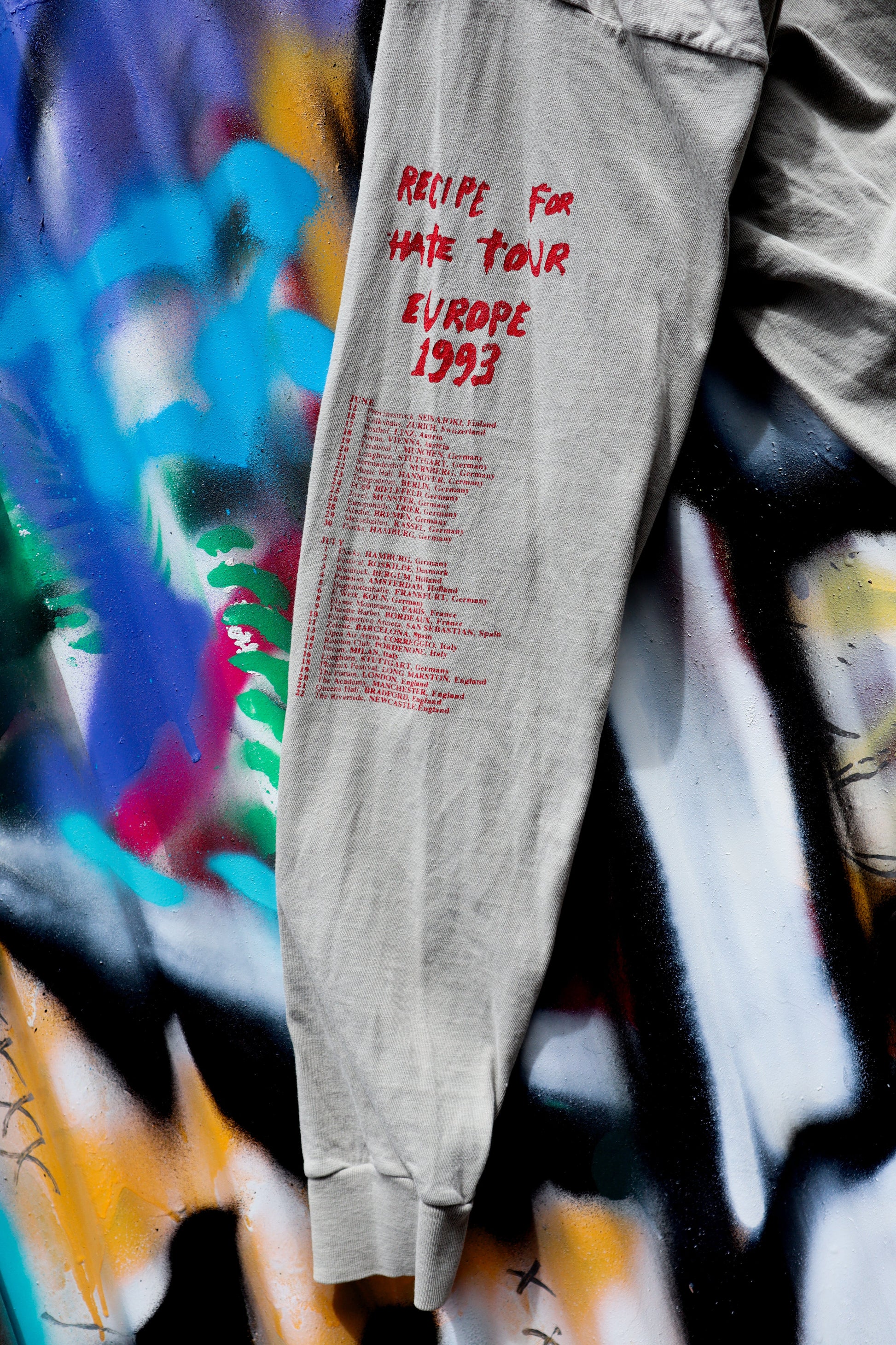 1993 Rare Bad Religion Tour Grail Tee