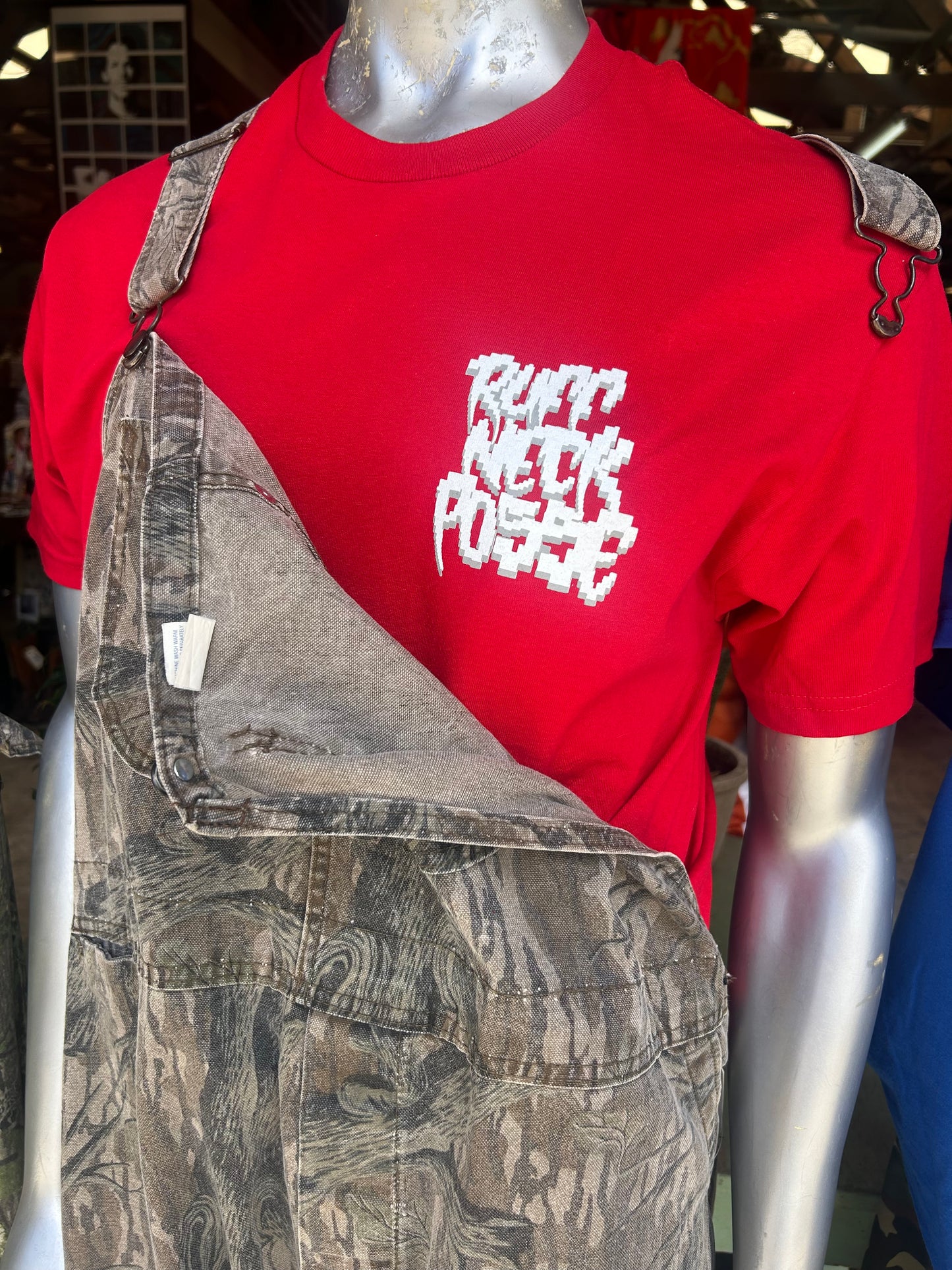 Ruff Neck Posse Digi Red Tee