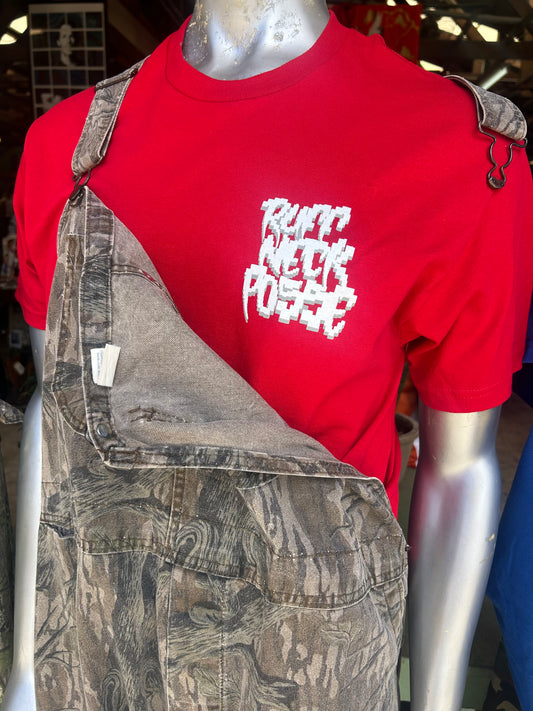 Ruff Neck Posse Digi Red Tee