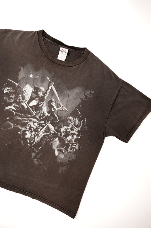 Y2K Delta Pro Weight Zelda Grey Tee