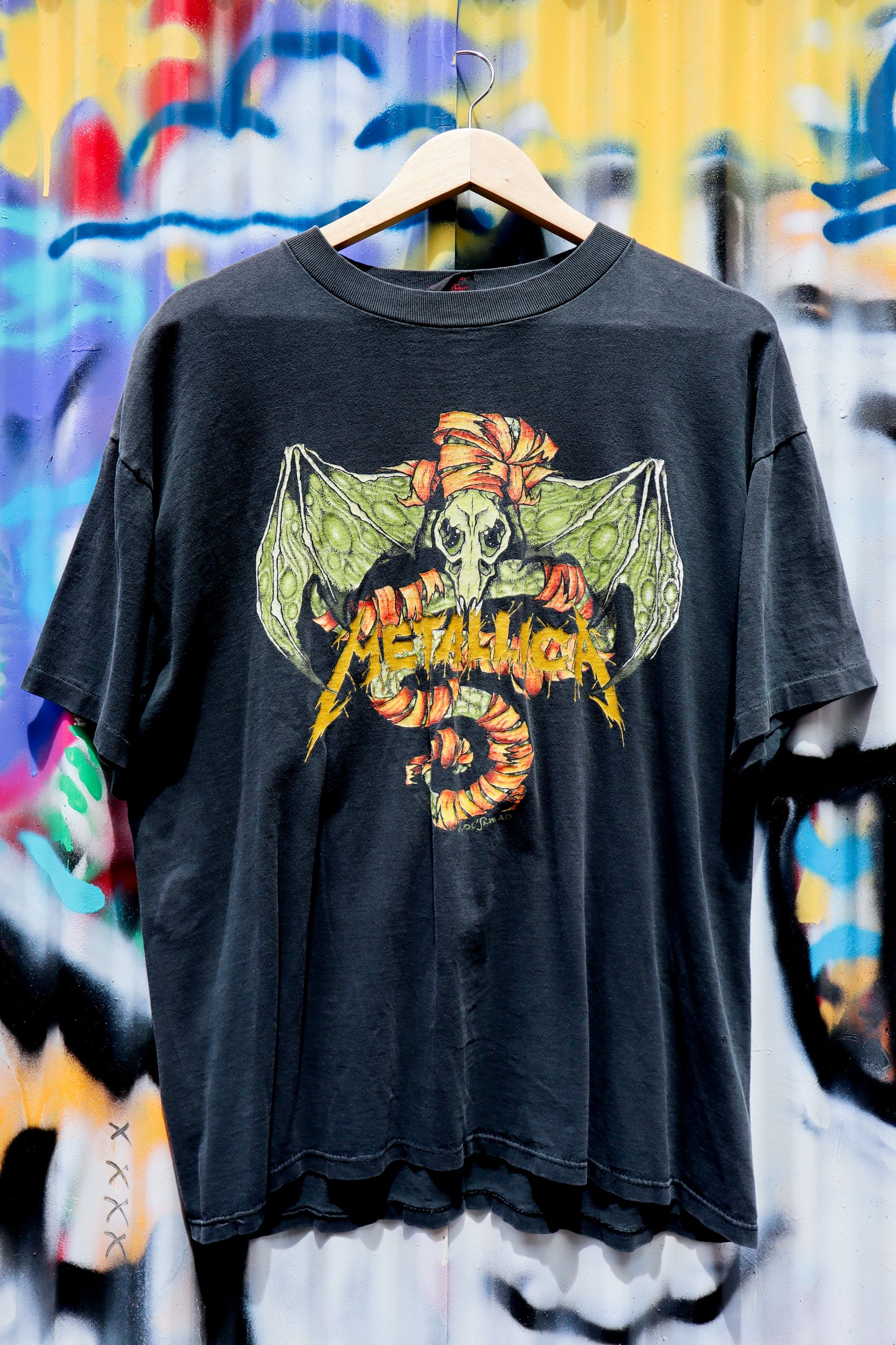 1992 Metallica Pushead Roam Grail Tee