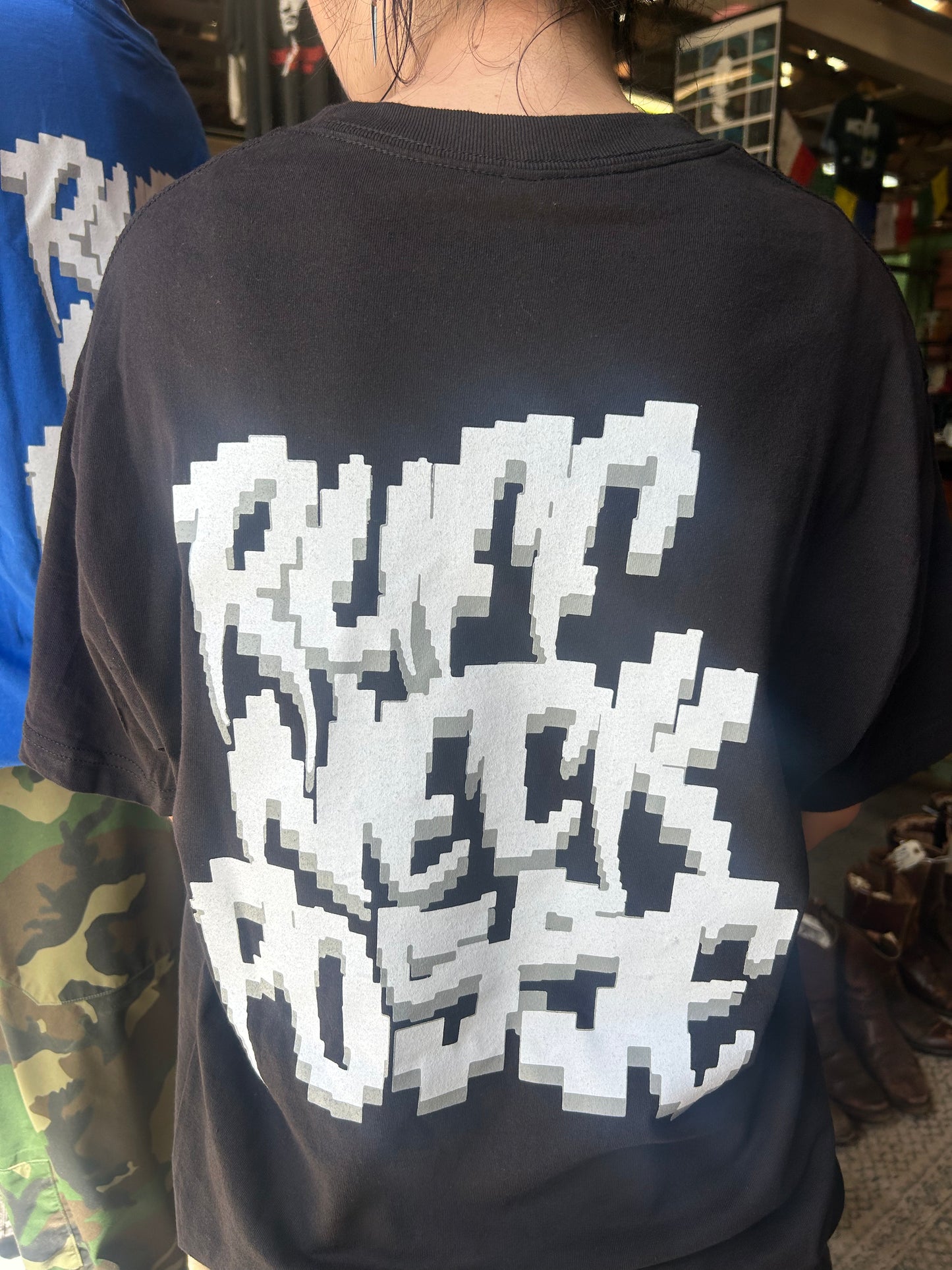 Ruff Neck Posse Digi Black Tee