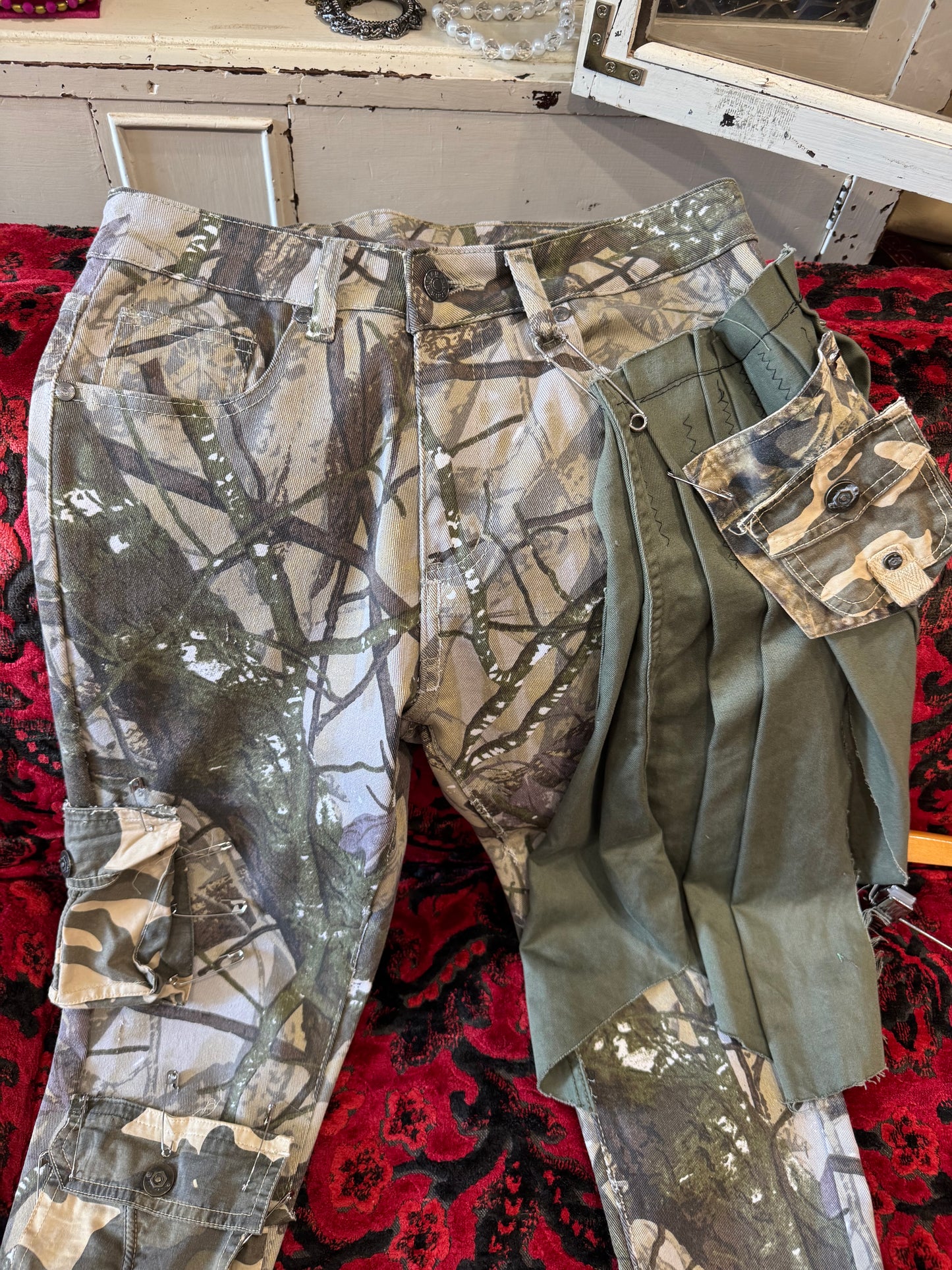 Upcycled Camo Pants