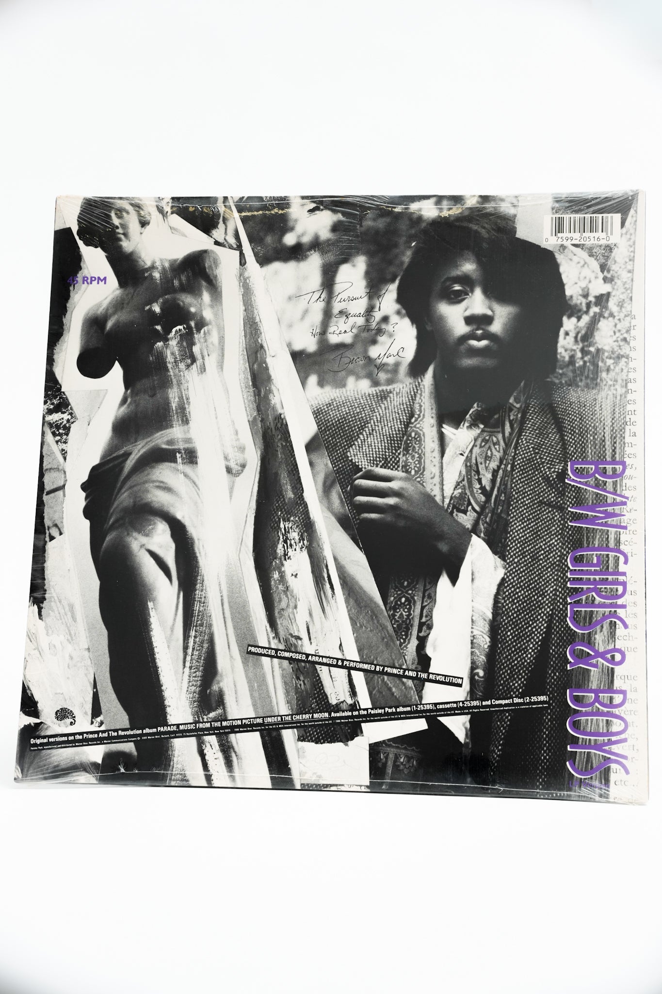 1980s Original Pressing Unopened Prince and the Revolution Record