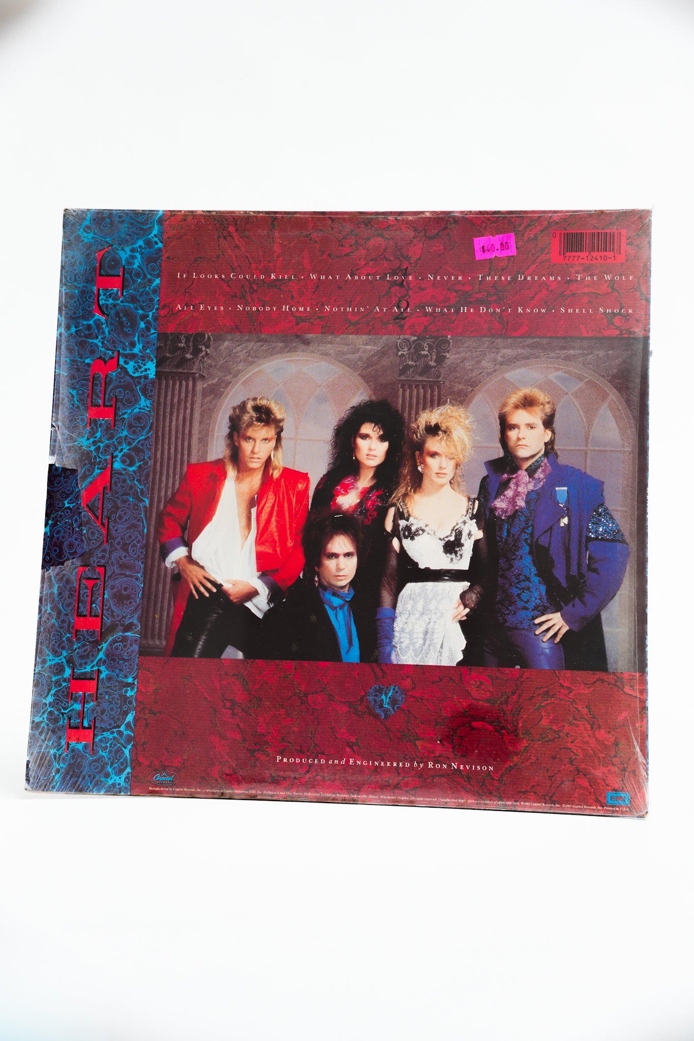 1980s Original Pressing Unopened Heart Record