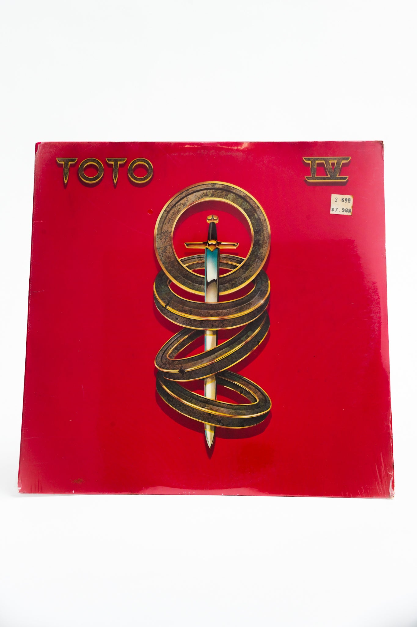 1980s Original Pressing Unopened Toto IV Record