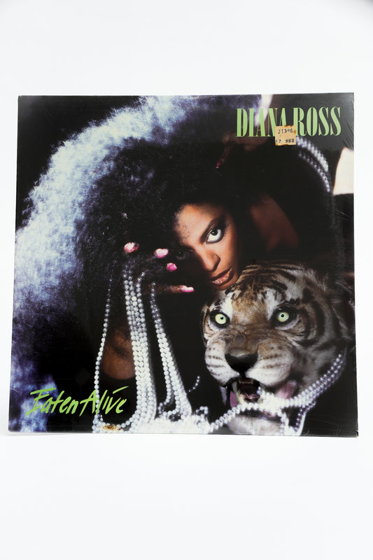 1980s Original Pressing Unopened Diana Ross Eaten Alive Record