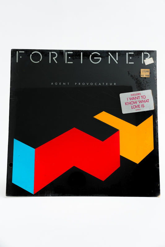 1980s Original Pressing Unopened Foreigner Agent Provocateur Record