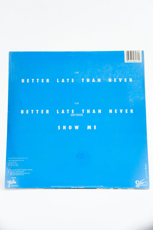 1980s Original Pressing Unopened The Cover Girls Better Late Than Never Record