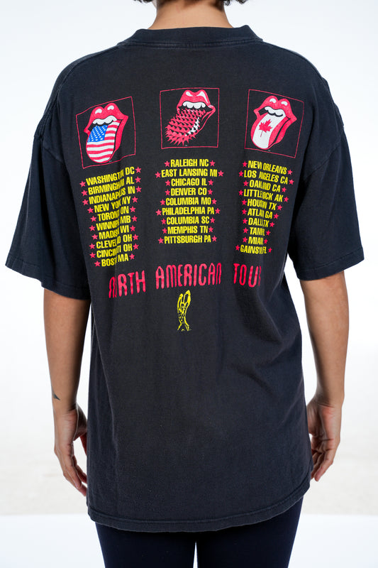 Vintage 1994-1995 The Rolling Stones Voodoo Lounge North American Tour Holy Grail Tee