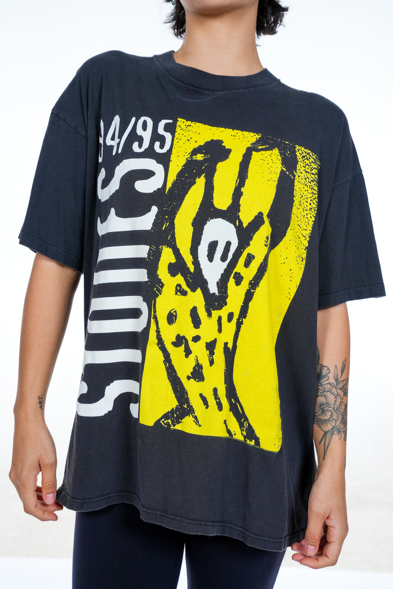 Vintage 1994-1995 The Rolling Stones Voodoo Lounge North American Tour Holy Grail Tee