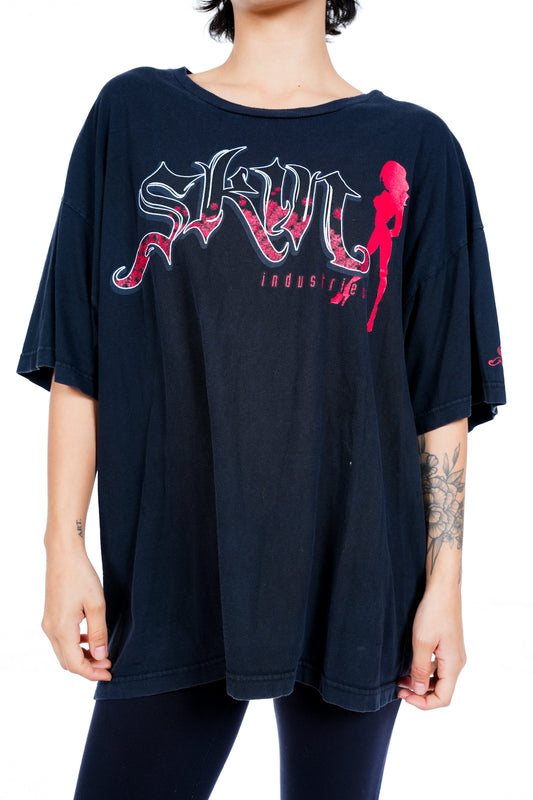 Vintage Skin Industries Black Tee