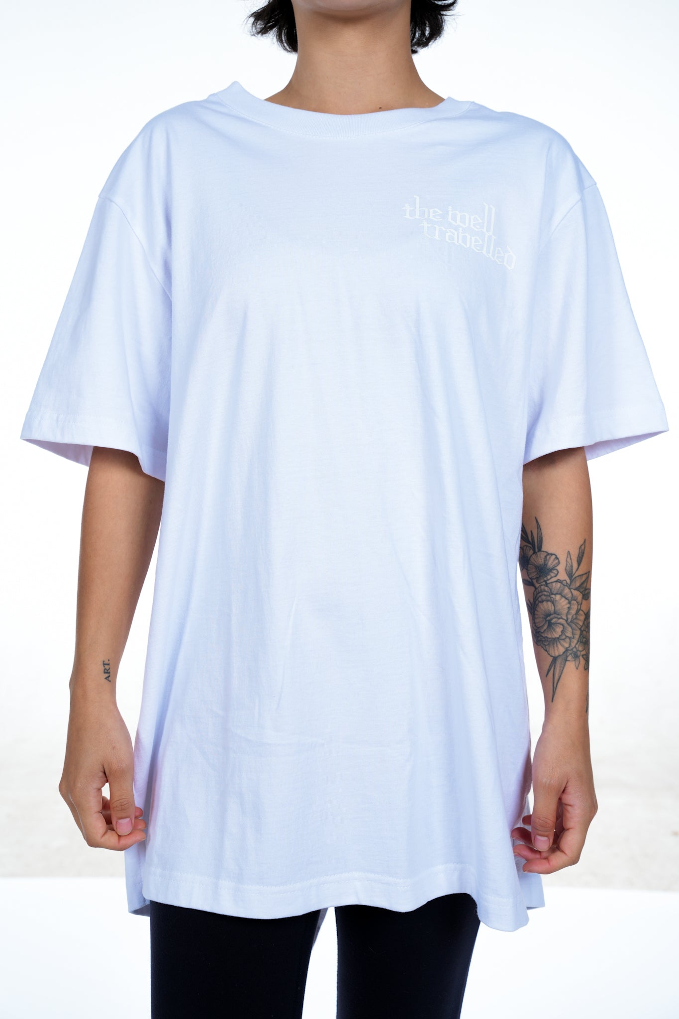 The Well Travelled White Tee