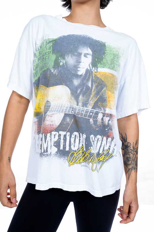 2009 Bob Marley Redemption Song Grail Tee
