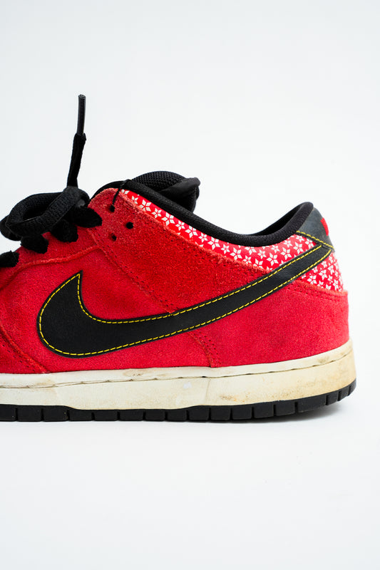 Nike SB Dunk Low Pro Red Firecracker Sneakers