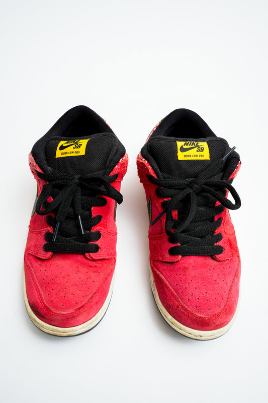 Nike SB Dunk Low Pro Red Firecracker Sneakers