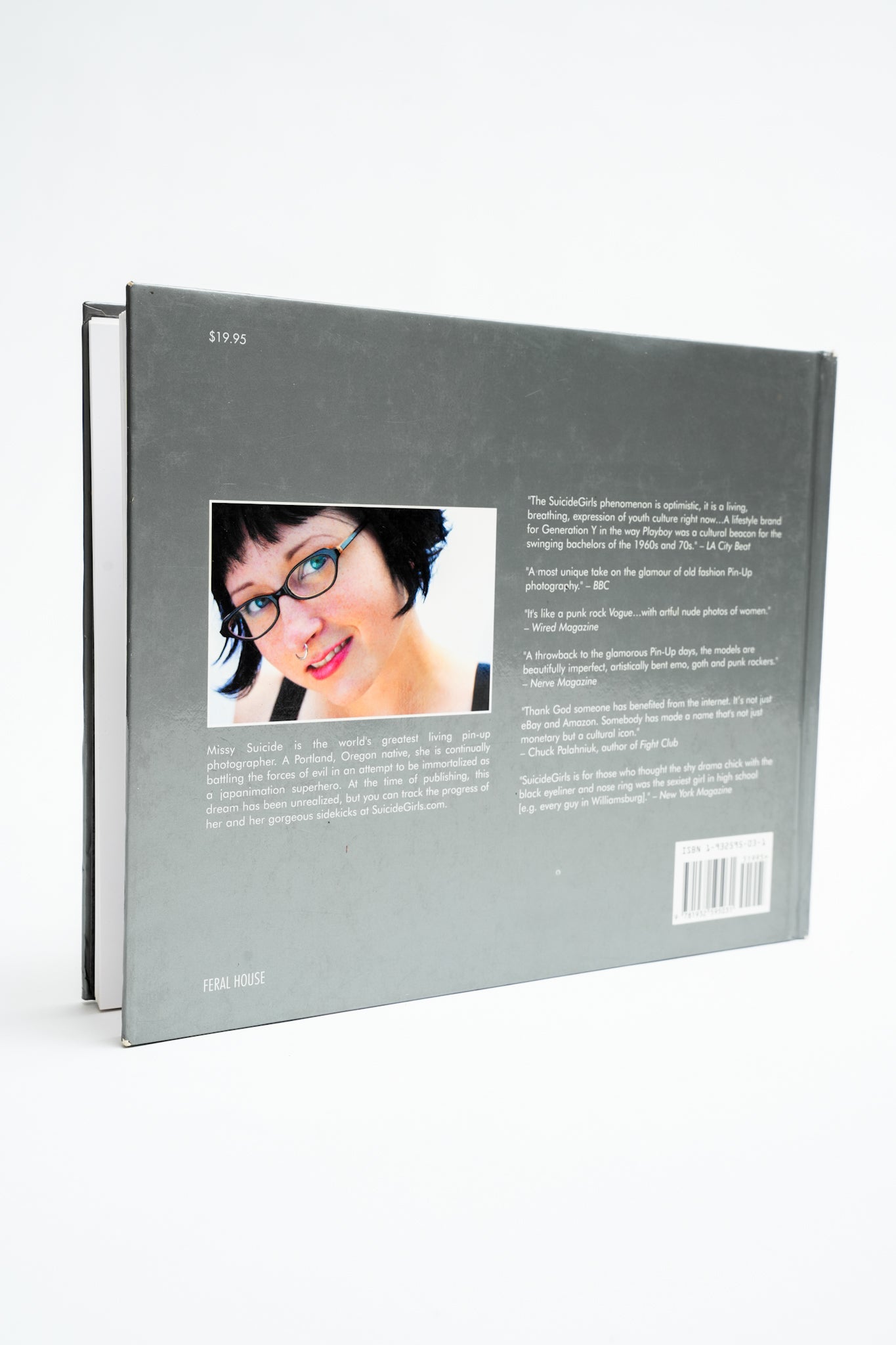 Y2K Suicide Girls Silver Hardback Book