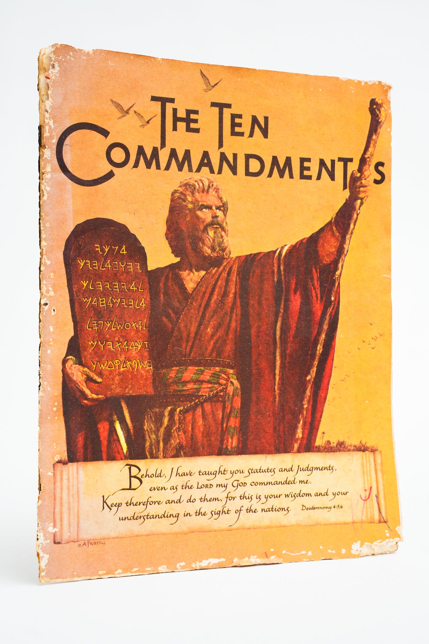 The Ten Commandments Booklet