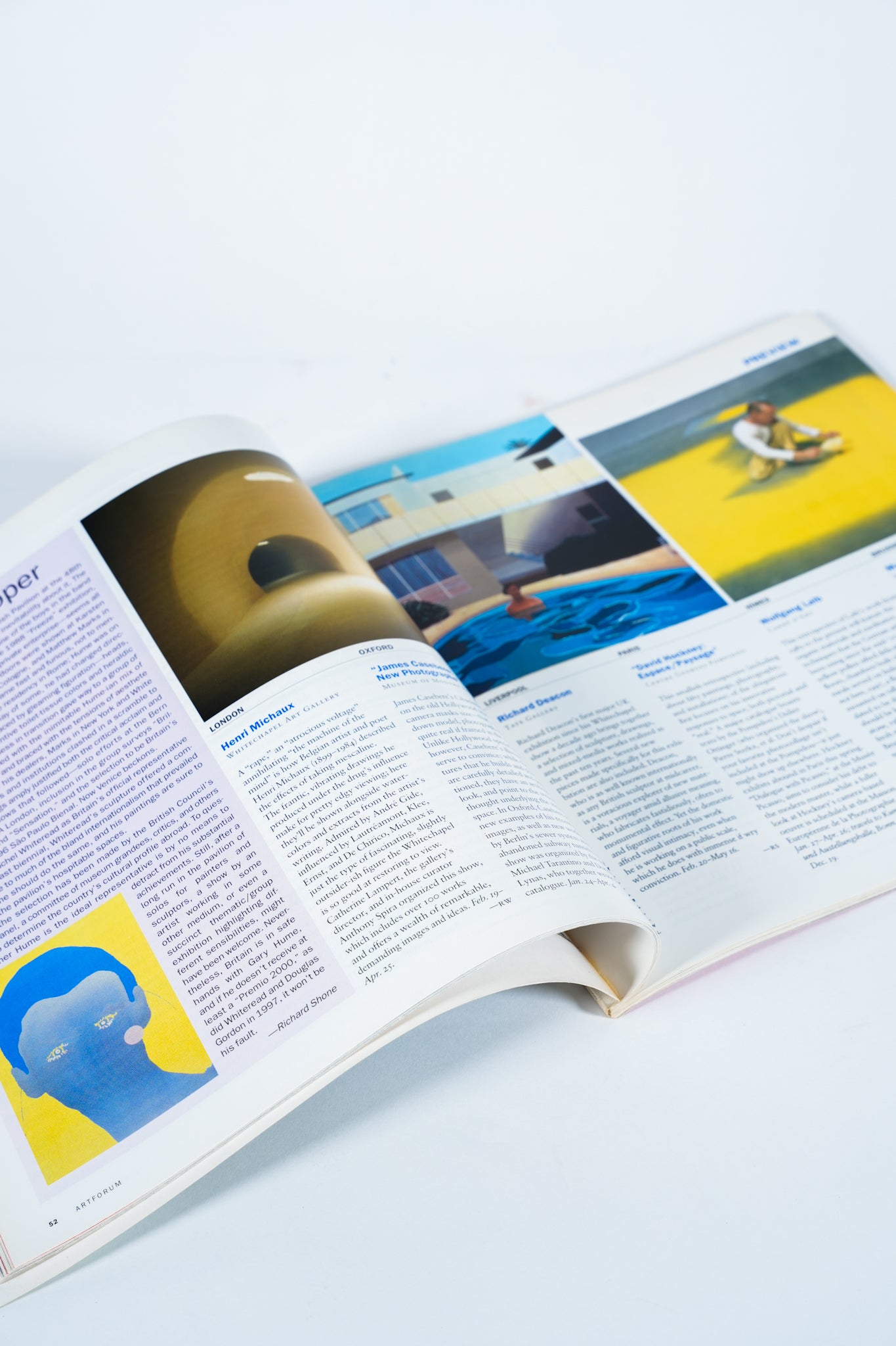 January 1999 Artforum International Magazine