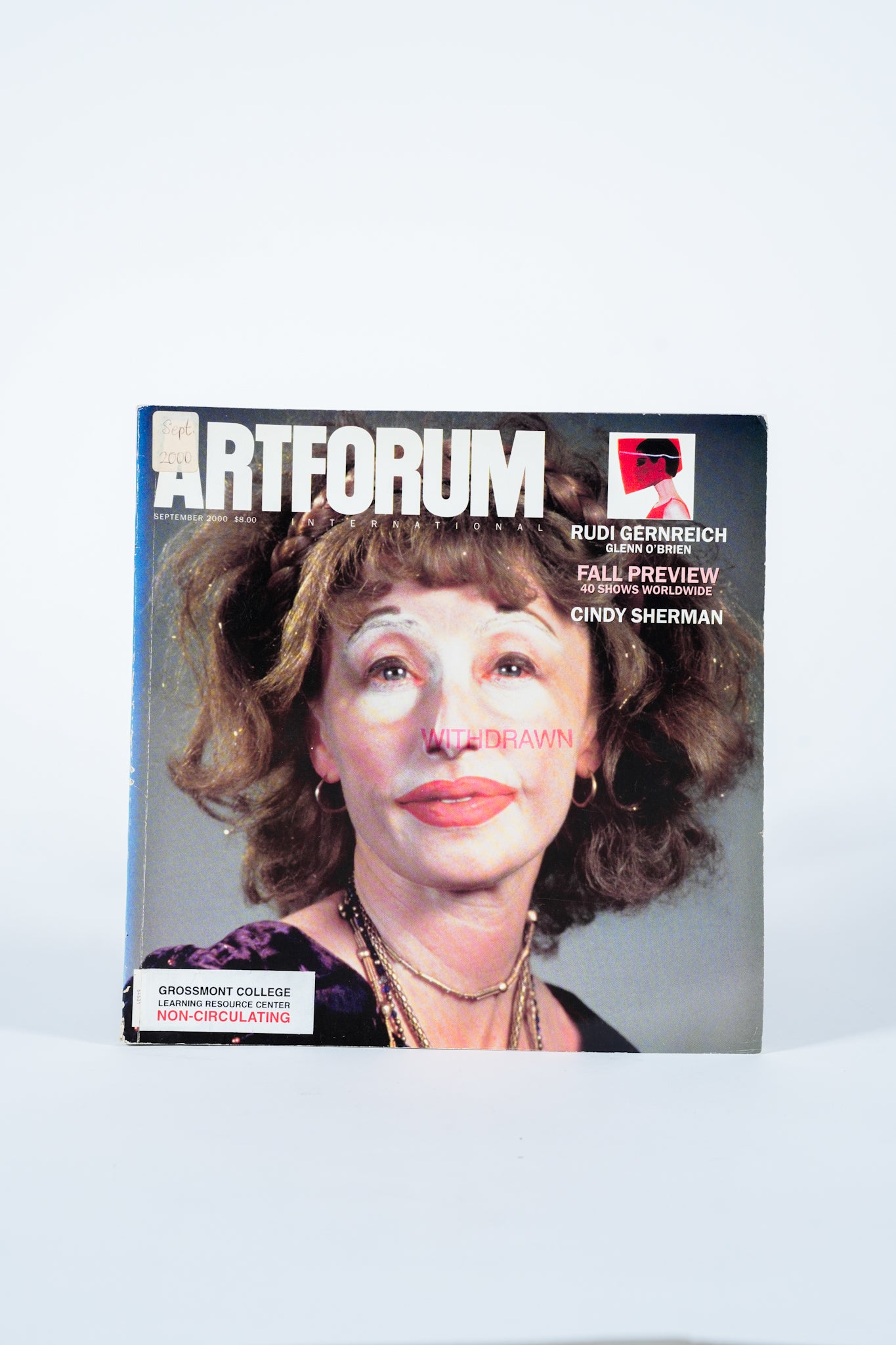 September 2000 Artforum International Magazine