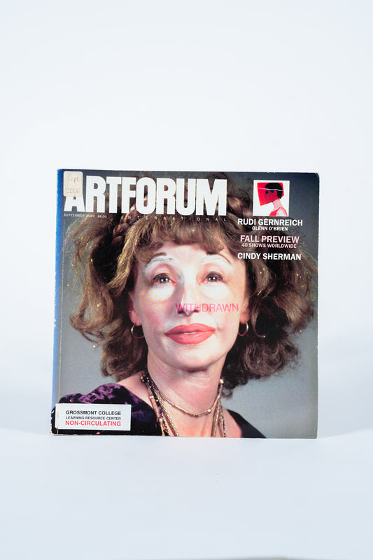 September 2000 Artforum International Magazine