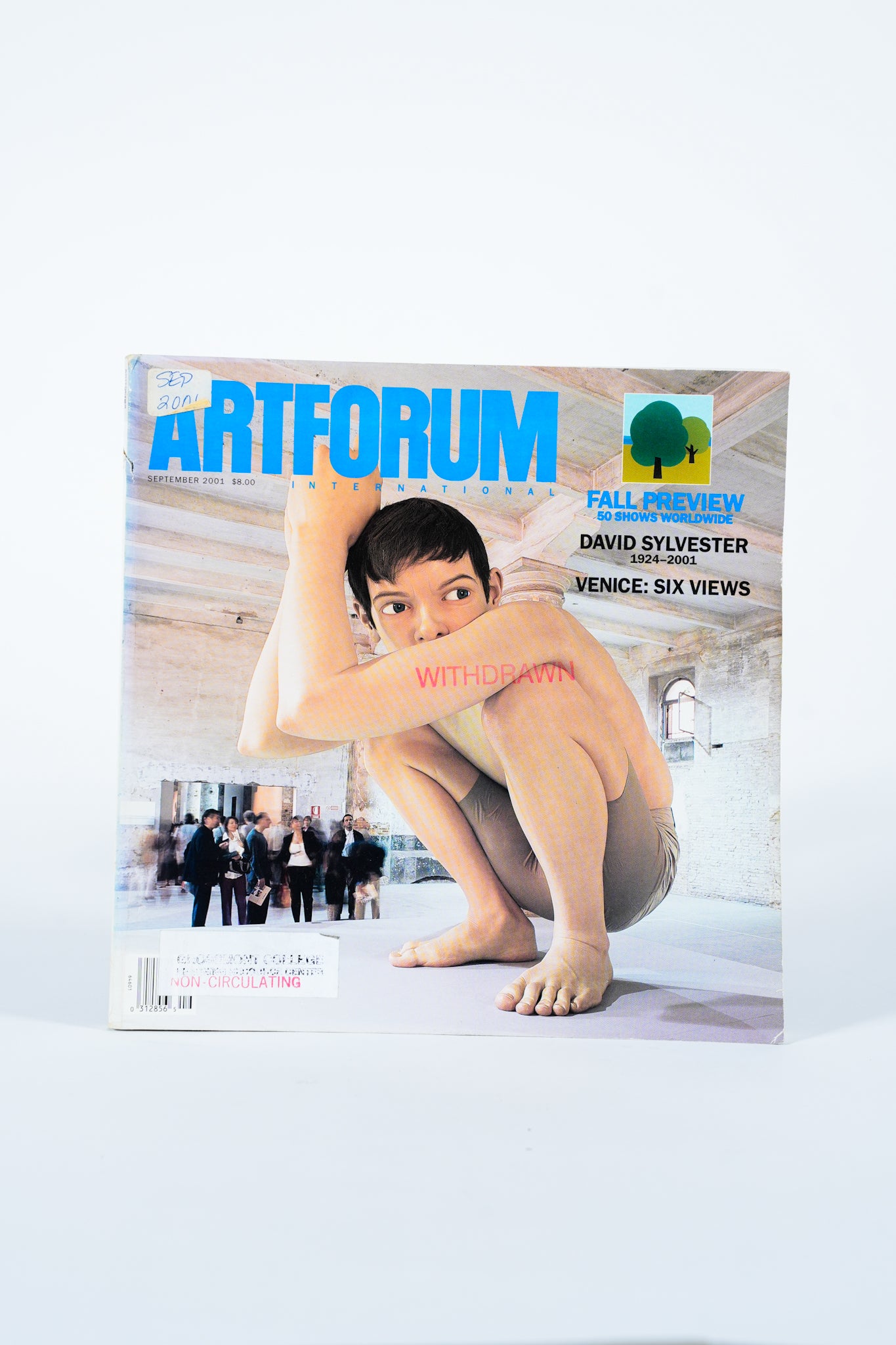 September 2001 Artforum International Magazine