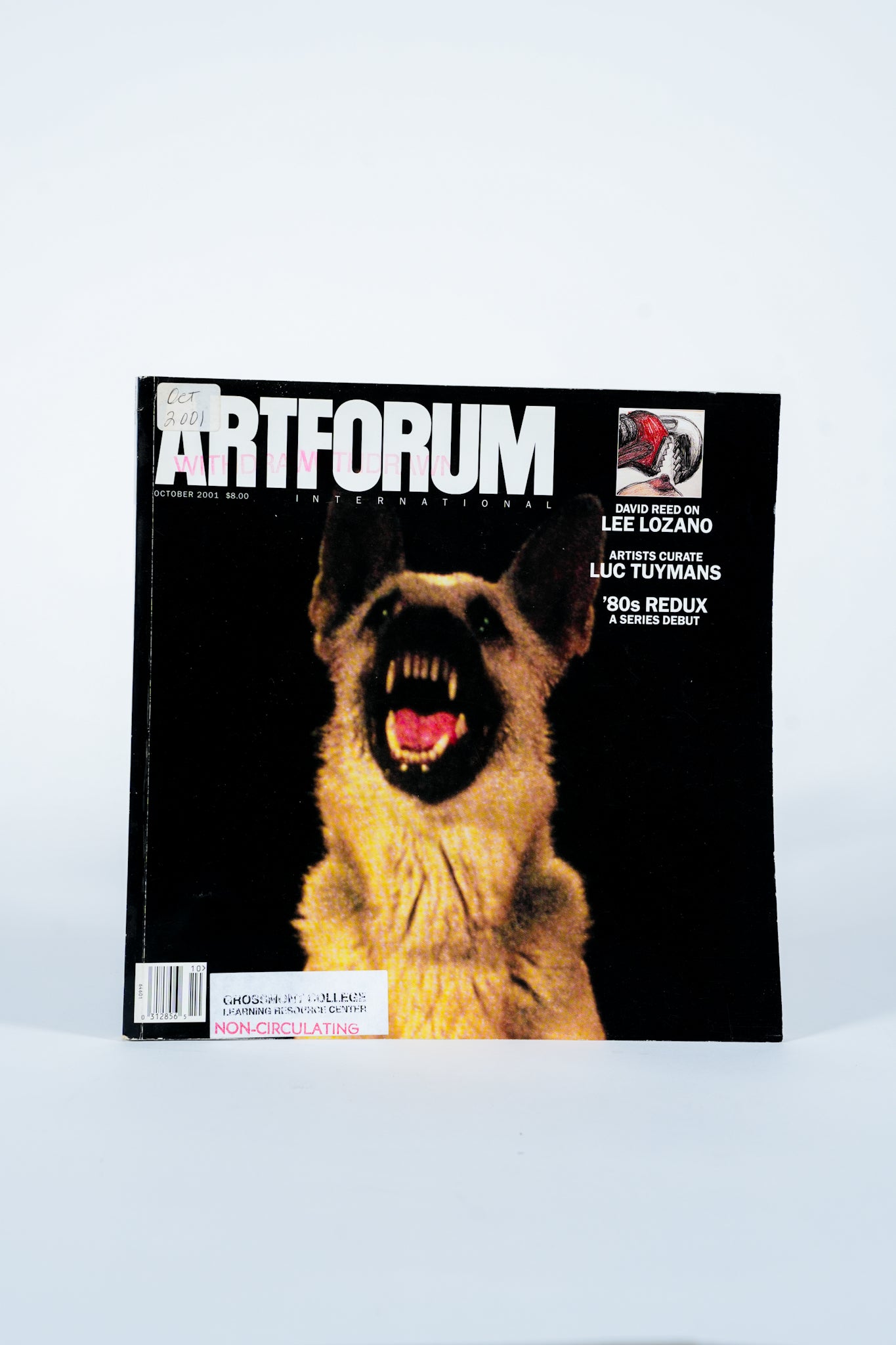 October 2001 Artforum International Magazine