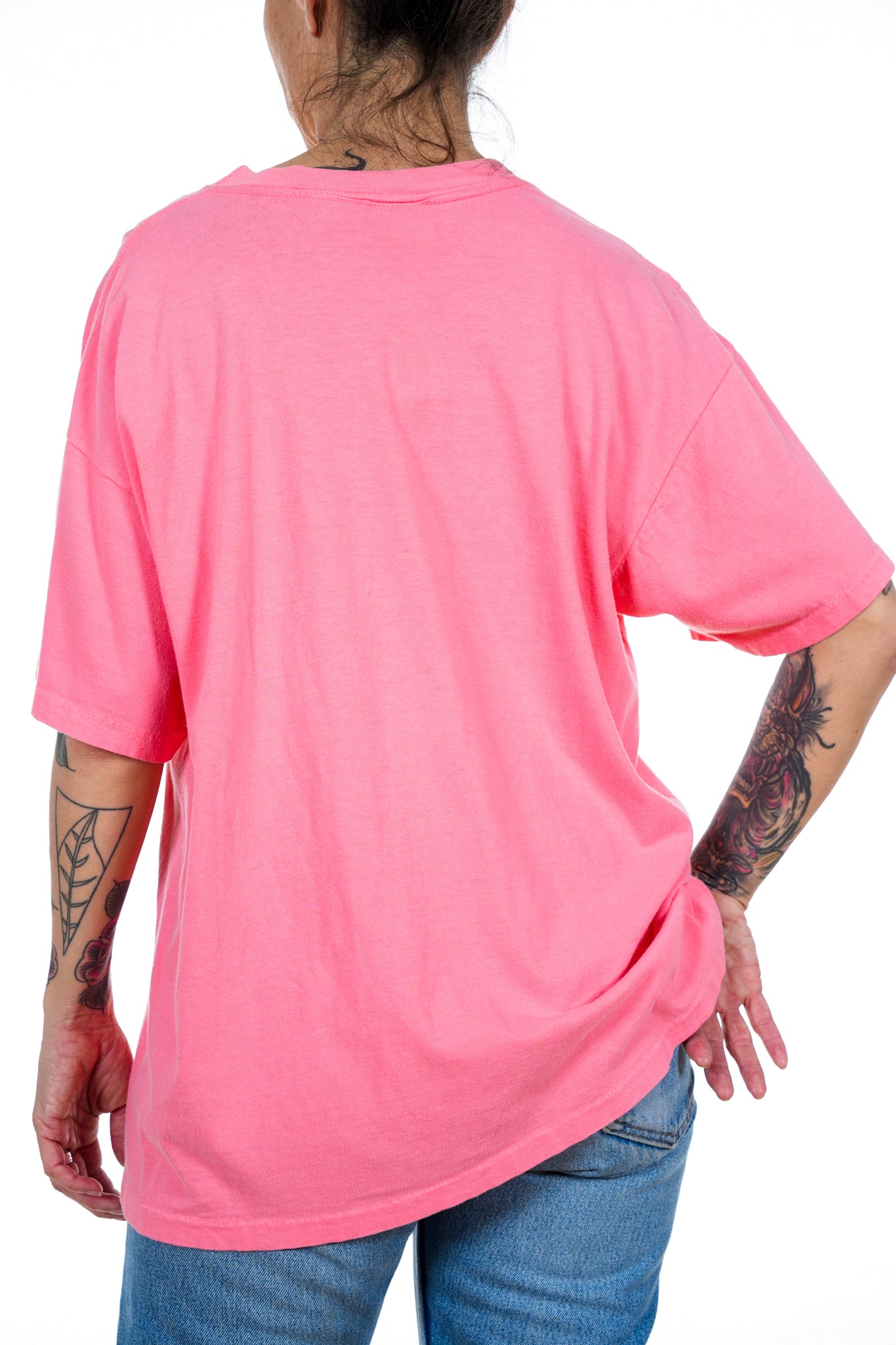 1980s Oceanick Atolis Aqua Tonic Pink Tee