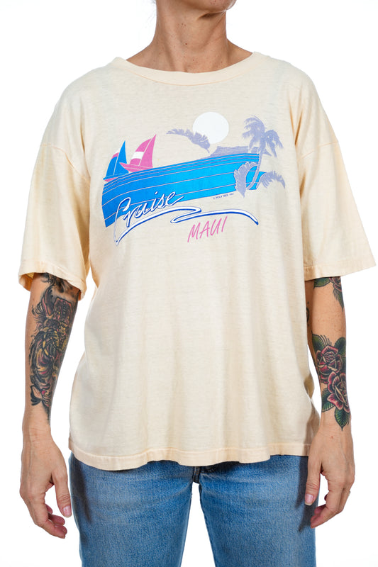 1983 Cruise Hawaii Yellow Tee