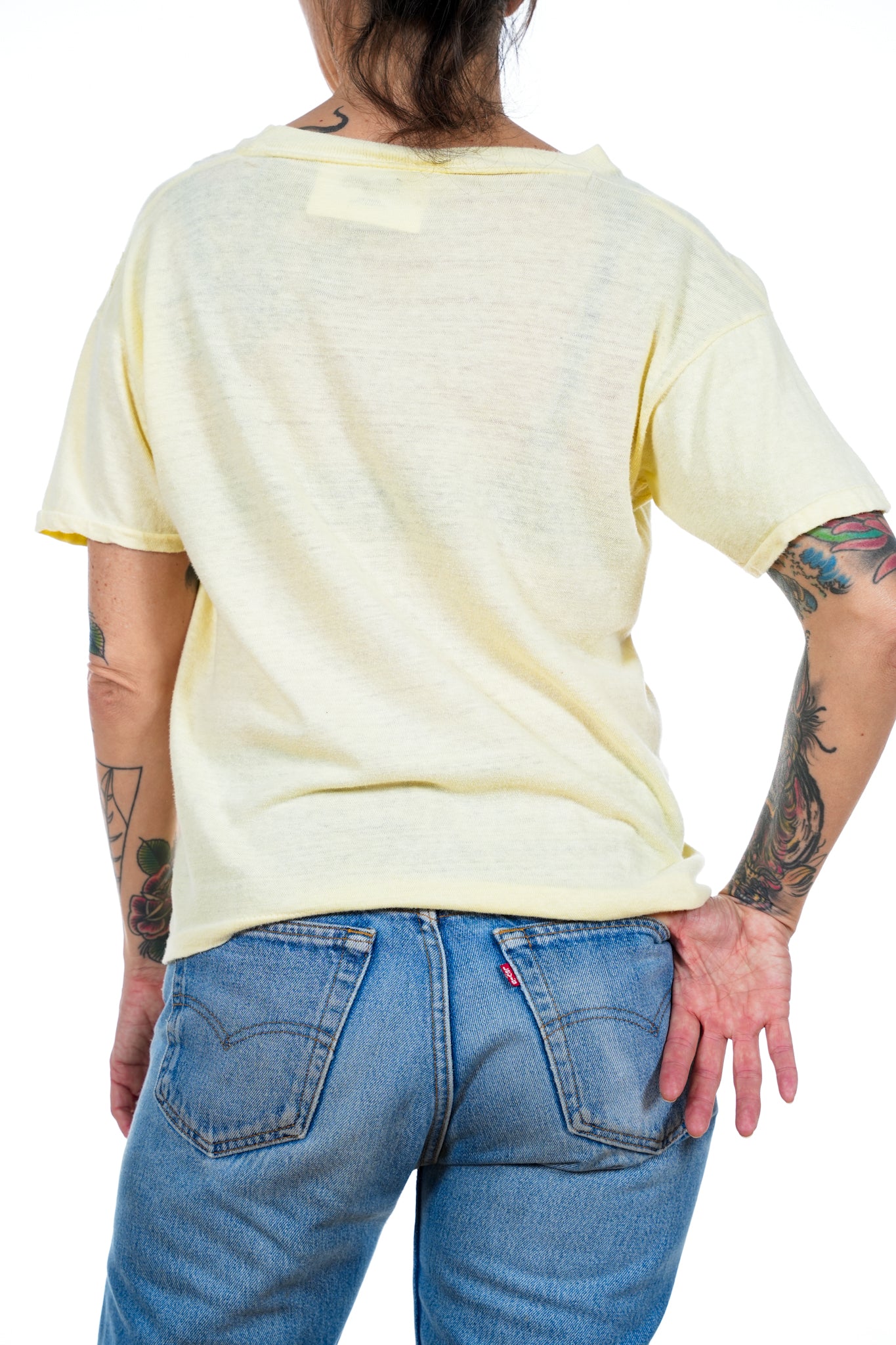70s Hawaii Surfer Yellow Tee