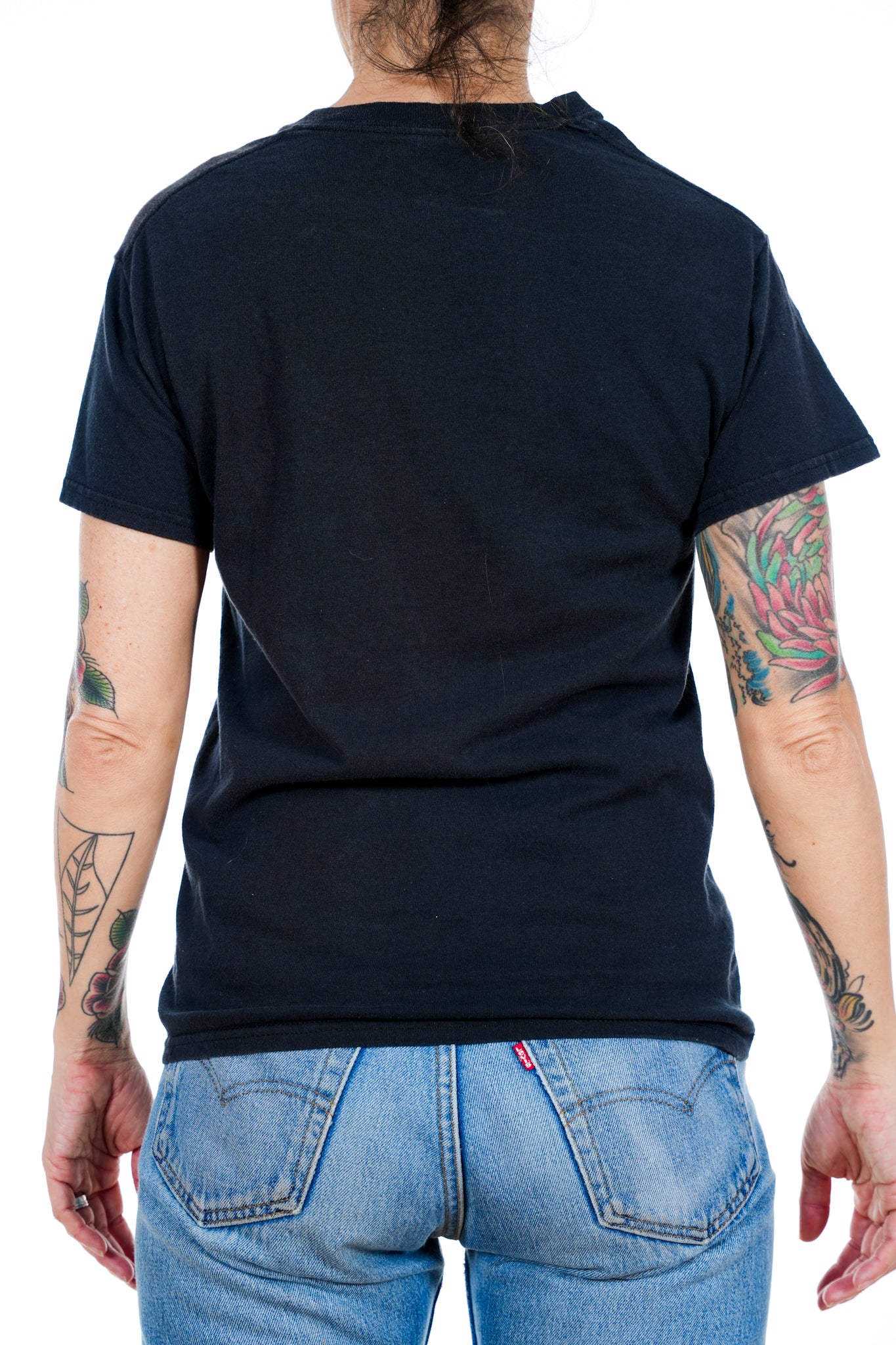 Y2K Waikiki Beach Hawaii Neon and Black Tee
