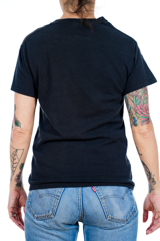Y2K Waikiki Beach Hawaii Neon and Black Tee